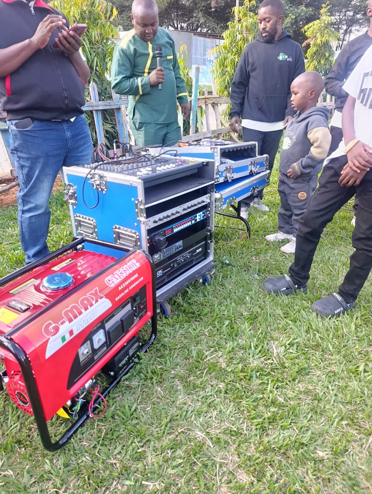 On-site setup