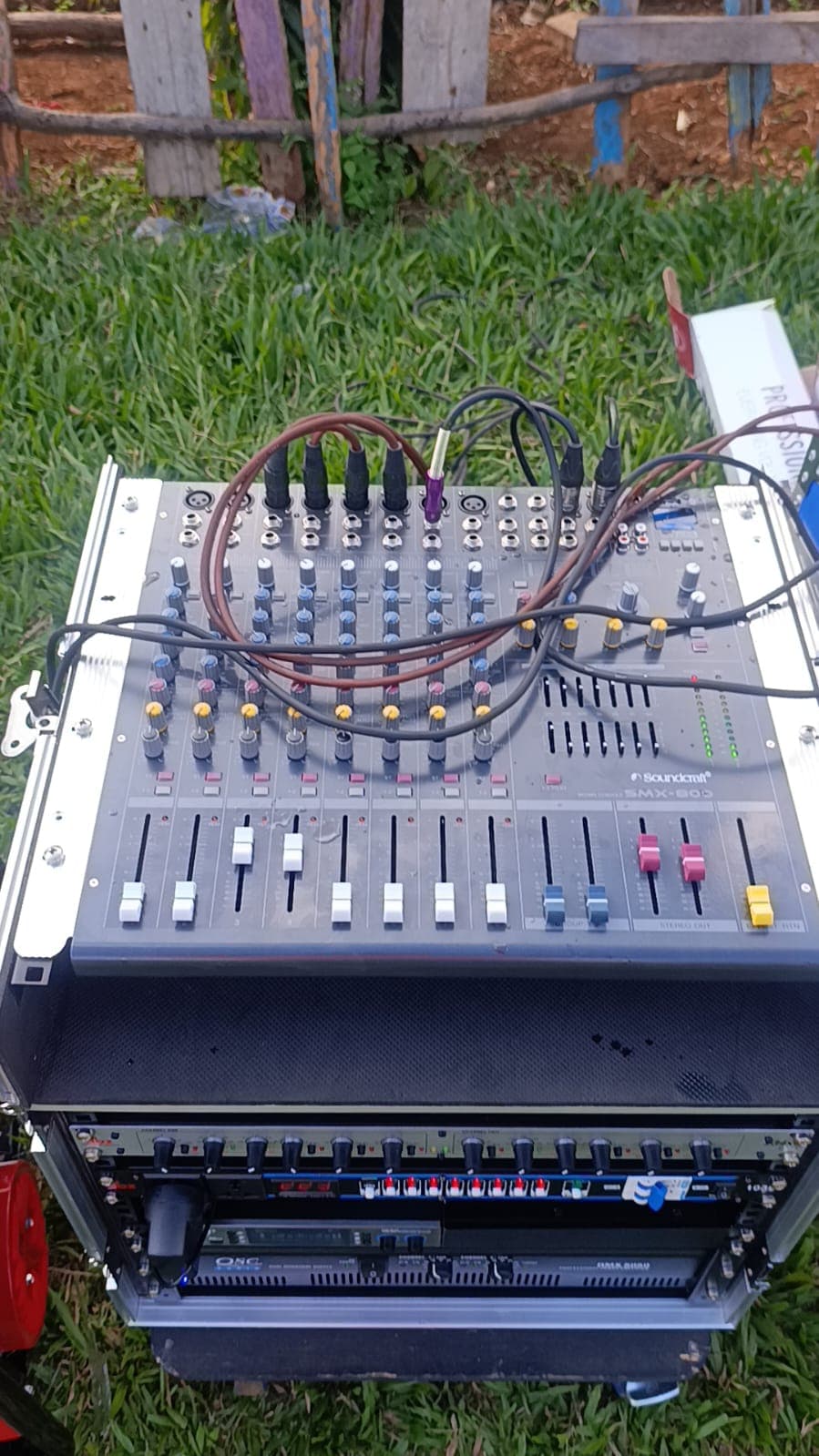 Mixer and rack controls